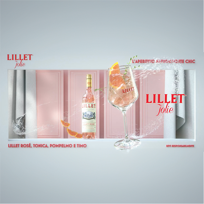 Communication & ADV - US UP & Below the line - Lillet Jolie